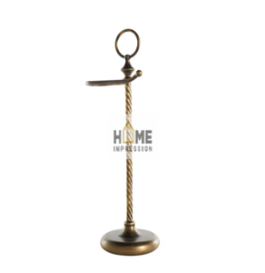 Designer Nouvelle Arrivée Attrayant Moulé Or Métal Fait À La Main Moderne Décoration De La Maison Bougeoirs Fantaisie Or - Product Image 2