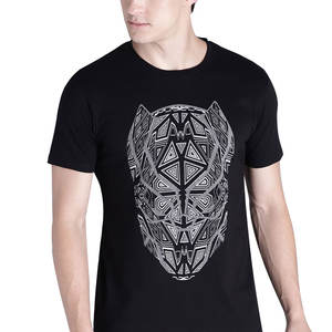 T-shirt décontracté pour homme, streetwear, haute qualité, 100% coton, col rond, séchage rapide, impression personnalisée, tricoté, écologique, respirant - Product Image 1