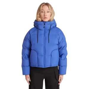 Nouvelle veste d'hiver matelassée zippée avec capuche zippée pour femmes, en polyester de qualité supérieure, manteau thermique en duvet, veste matelassée de luxe pour femmes - Product Image 1