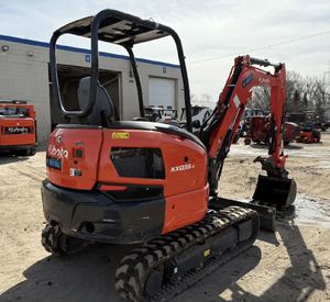 Reliable Kubota KX033-4 Mini excavator with 7420 Pound Operating Weight and Hydraulic <b>Diverter</b> Valve for Attachments - Product Image 4