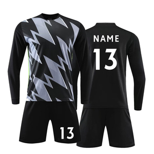 Ensemble de maillots de gardien de but pour hommes, enfants et adultes, manches longues, respirant, imperméable, 100% polyester, service OEM - Product Image 3