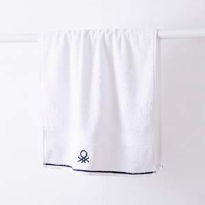 Be-2292-Wh Serviette 100% coton blanche 70x140 cm - BLANCHE - Product Image 1