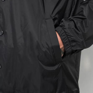 เสื้อแจ็คเก็ตผ้าไนลอนปักไฮสตรีทสำหรับผู้ชายเสื้อกันลมน้ำหนักเบาแบบปกติใส่100% โลโก้ตามสั่งสำหรับฤดูหนาว - Product Image 3