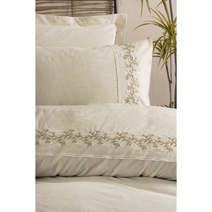 Juego de Funda Nórdica Doble de Lujo Cotton Box con Diseño Floral Satinado, Tamaños King y Twin para Uso en el Hogar, Cama, Hospital y Dormitorio - Product Image 3