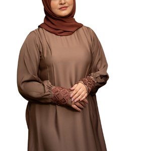 STYLE ARABE DE HAUTE CLASSE USURE MODEST CONCEPTEUR ABAYA STYLE MODERNE FABRICANT ET FOURNISSEUR ABAYA quantité minimale de commande FAIBLE VENTE CHAUDE DESIGN ABAYA - Product Image 2