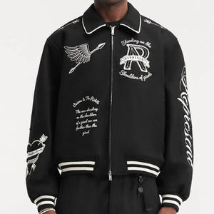 Transpirable Cómodo Uso al aire libre Hombres y mujeres Varsity Jacket Ropa de moda más vendida Chaquetas universitarias genuinas - Product Image 1