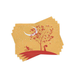 Bestselling Heat Resistant Customized Print Pure Cotton Material Dining <b>Table</b> Placemat Indian Manufacturer - Product Image 6