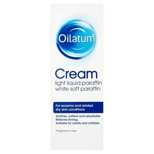 Crème Oilatum 150g pour l'eczéma, le psoriasis et les peaux sèches, pour les gels douche - Product Image 1