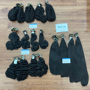 เทปต่อผมแบบดิบเวียดนาม2025หนังกำพร้าแบบเต็มไม่พันกันไม่พันกันไม่หลุดร่วงเทปสีธรรมชาติ - Product Image 1