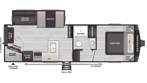 Nuevo Keystone Cougar Sport 2700BH 2026 - Product Image 2