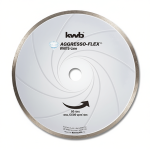 Disco de Diamante Continuo WHITE LINE DIAMANT 725750 para Amoladora KWB (180 mm), Herramienta de Corte y Conformado con Acabado - Product Image 2