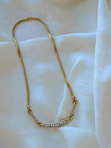 Collier en or jaune 18 carats avec diamant de 35 g, diamant de 1,90 ct cultivé en laboratoire, pièce maîtresse, bijoux de luxe pour femmes, chaîne à maillons en or audacieuse - Product Image 2