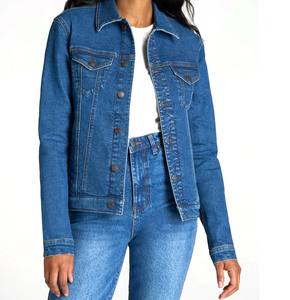 Nueva llegada chaqueta de mezclilla para hombres ropa casual cómoda antiarrugas suave transpirable hombres chaquetas de mezclilla en material duradero hombres - Product Image 2