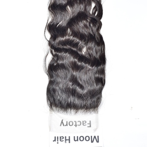 ผมแท้คุณภาพส่งออก แบบต่อผมลอน นุ่มลื่น เนียนละเอียด ผมอินเดียแท้จากวัด หนา ยาว มีจำหน่ายสำหรับการส่งออก - Product Image 4