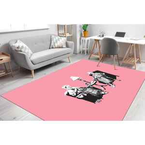 Tapis Banksy Grannies, Tapis imprimé, Tapis graffiti grand-mère, Tapis fin non tissé - Product Image 1
