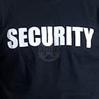 Conjunto de Uniforme de Protección Personalizado al por Mayor: Gorra y Camiseta a Juego para Guardias de Seguridad, Camisa Negra