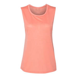 Bella Canvas <b>Ladies</b> Jersey Racerback Tank Top Relaxed Fit 100% Cotton <b>Sleeveless</b> T <b>Shirts</b> - Product Image 1