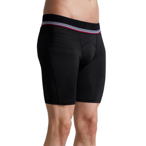 Nouveauté, service OEM, shorts MMA pour hommes, taille élastique, uni, teinture unie, respirant, séchage rapide, impression personnalisée, vente en gros - Product Image 3