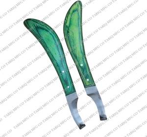 Nueva Llegada Durable Equino Hoof Knife Mano Izquierda Mano Derecha Acero Inoxidable Hoof Trimming Tool Hoof Knives por TARIQ MFG CO CE ISO - Product Image 6