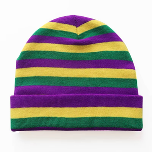 Qualité supérieure Top Vente Rue Hiver Porter Bon Matériel Casquette De Glace Bonnet Tricoté Bonnet Chaud Blocs De Couleur Bonnets - Product Image 1