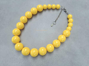 Collier Bohème Fait à la Main en Résine Multicolore avec Pendentif en Perles de Haute Qualité, Nouveauté - Product Image 3