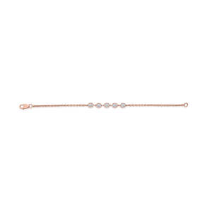 สร้อยข้อมือเพชรเกรซ เลดี้ส์ ดีไซน์ประดับเพชรหลายเม็ด - Product Image 5
