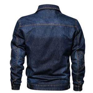 Veste en denim pour homme de haute qualité, design personnalisé, 100% coton, mode streetwear haut de gamme, durable, légère et confortable - Product Image 2