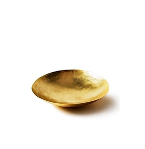 Cuenco de latón auténtico con artesanía india tradicional utilizada para decoración de templos y eventos culturales - Product Image 3