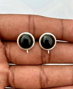 925 Sterling Silver <b>Black</b> <b>Onyx</b> <b>Earring</b> , Women Beautiful <b>Earring</b> . - Product Image 5