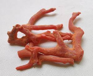 ปะการังแดงดิบ 100% ธรรมชาติ ปะการังอิตาลี หินมีค่า รูปทรงกิ่งไม้ ไม่ขัดเงา คุณภาพ AA++ ปะการังแท่ง หินมีค่า ปะการังแดงแท่ง - Product Image 1