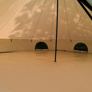 Tente cloche en toile imperméable de haute qualité, 4 mètres, avec poteaux et piquets en fer, idéale pour le camping en famille et entre amis - Product Image 2