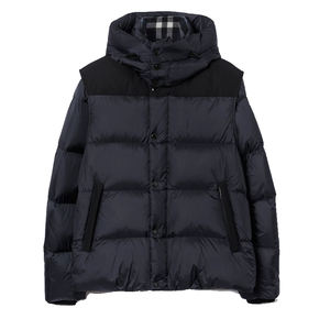 OEM/ODM nouveau design personnalisé de vestes gonflées de football colorées vêtements d'hiver de luxe en polyester brillant avec fermeture à glissière et col à capuche - Product Image 4