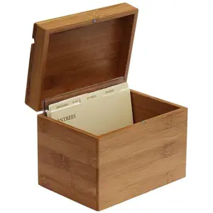 Locking Watch Bamboo Box Container Lacquer Bamboo Box With Lock