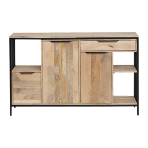 Buffet en bois de manguier et métal - Product Image 1