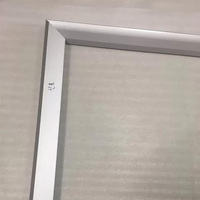 Scie de précision d'usinage CNC personnalisée en masse coupe cadre en aluminium à 45 degrés cadre de plafonnier en aluminium anodisé naturel