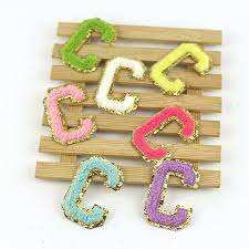 Custom Colorful Chenille Embroidery Patches High-Crew <b>Iron</b>-<b>on</b> Varsity <b>Letters</b> for Winter Season - Product Image 5