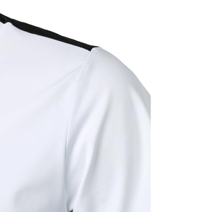 Polos en coton respirant pour hommes été multicolore hommes polos à manches courtes contraste couleur élégant été t-shirt - Product Image 4