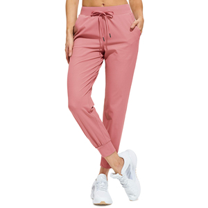 Top Trending Venta al por mayor Invierno Lavado ligero Antiarrugas Poliéster/Algodón Cordón Casual Pantalones de mujer y hombre - Product Image 1