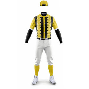 Usine en gros pas cher prix hommes Baseball uniforme respirant confortable sensation Quickdry anti-rétrécissement Service OEM - Product Image 3