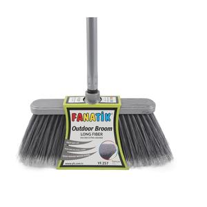 Escoba de Fibra Larga para Limpieza de Pisos, Diseño de Madera de Alta Calidad con Cabezal de Plástico PET para Uso Doméstico - Product Image 3