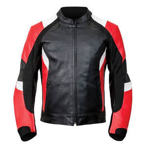 แจ็กเก็ตหนังสำหรับผู้ชายเสื้อแจ็กเก็ตมอเตอร์ไซด์ระบายอากาศได้ดีสำหรับฤดูหนาว - Product Image 1