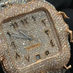 Presidential Iced Out Moissanite <b>Watch</b> | Luxury VVS Skeleton Design | Wholesale Approved - Product Image 6