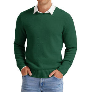 Suéteres de lana/Cachemira transpirables de invierno para hombre con etiqueta personalizada, gran oferta de calidad superior, Jersey hecho en fábrica - Product Image 2
