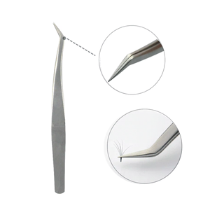 Juego de 2 Piezas de Acero Inoxidable para el Cuidado de la Belleza, Herramienta para Cejas Recta y Curva, CE PK - Product Image 4