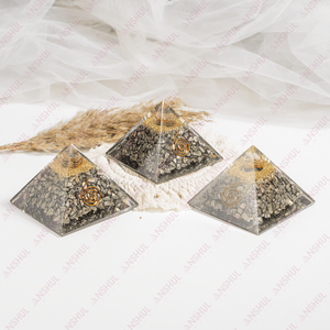 Venta al por Mayor de Pirámides de Orgón y Pirita, Piedras Preciosas Semipreciosas para Meditación y Decoración - Product Image 2