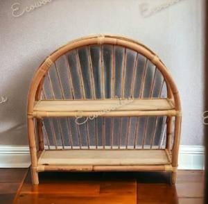 Simple Storage <b>Shelf</b> Display Adjustable Modern Design Wooden Shoe Organizer 3 Tiers Stackable Wooden Shoe Cane Bamboo Rack - Product Image 5