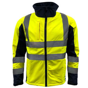 Vêtements de sécurité d'hiver imperméables pour ouvriers Manteau mécanique pour hommes Vêtements de travail de construction personnalisés haute visibilité Veste de travail de sécurité réfléchissante - Product Image 2