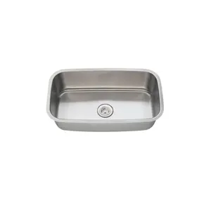TRIHO TRs-1055现代风格不锈钢下安装单碗厨房水槽