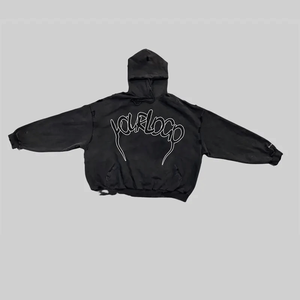 Vente en gros prix meilleure qualité sweat-shirt surdimensionné pull avec logo personnalisé sweats à capuche 100% coton lourd hommes à capuche à vendre - Product Image 6