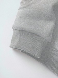 Everyday Light Grey Mujer Impreso 100% Algodón Transpirable Antiarrugas Fleece Pullover Hoodie Soft Cozy Autumn Streetwear - Product Image 5